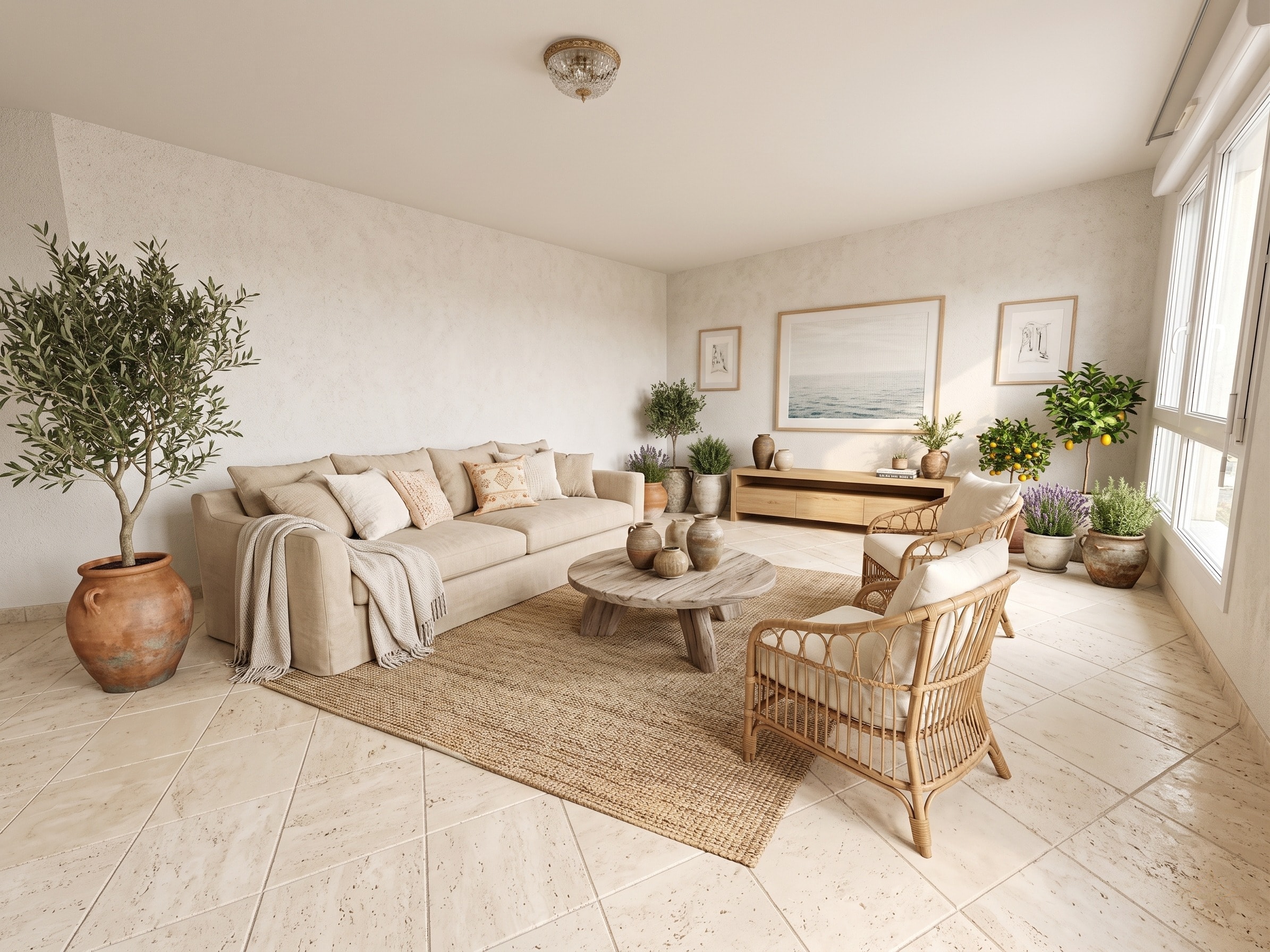 Salon — Méditerranéen