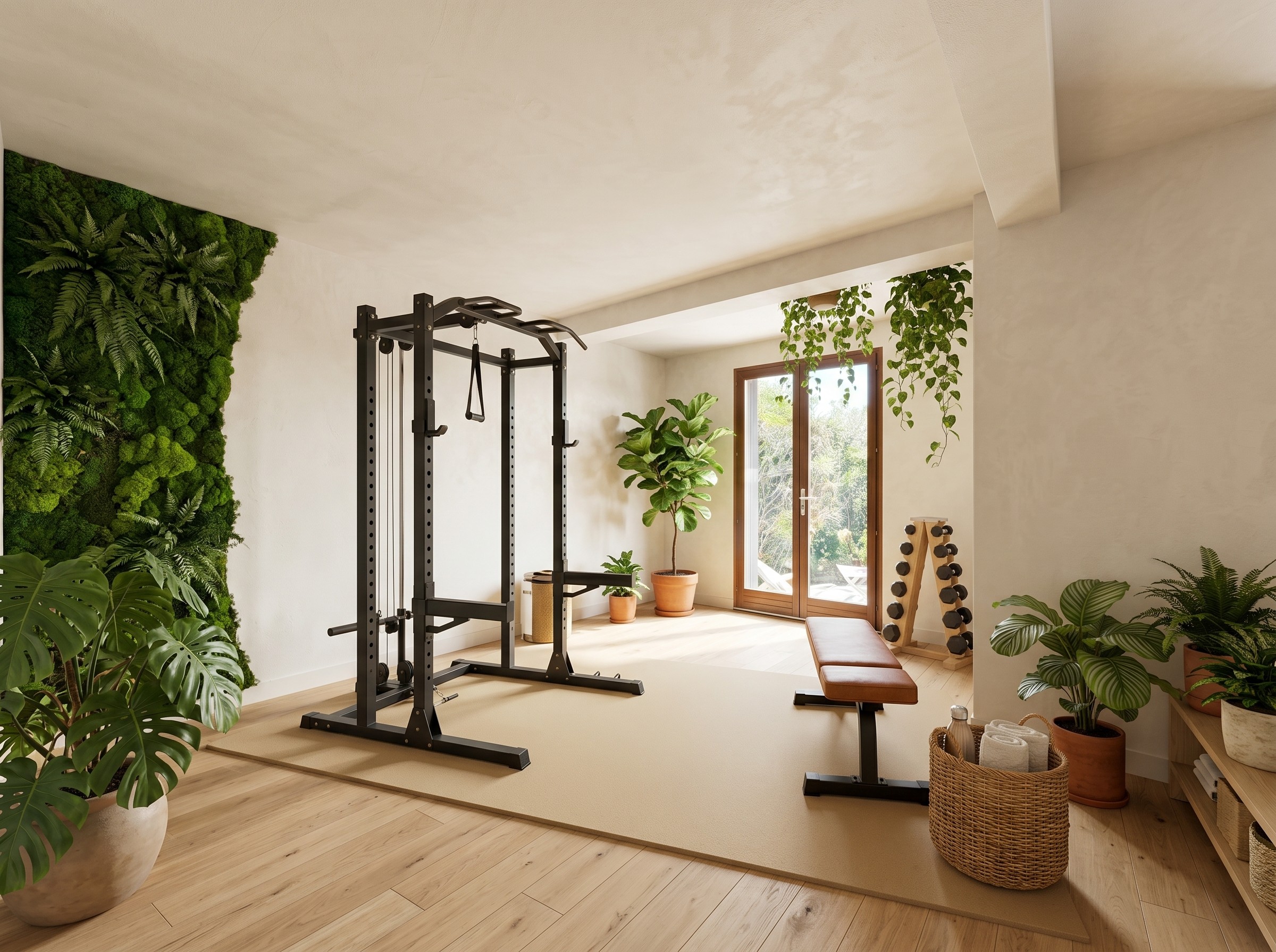 Salle de sport — Végétal